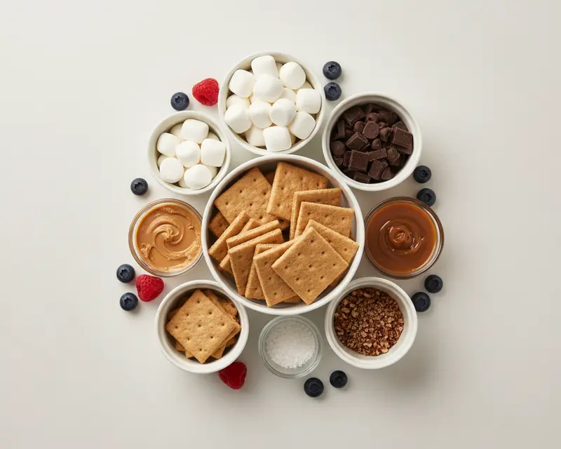 Frozen S'mores Sandwiches 3 ingredients