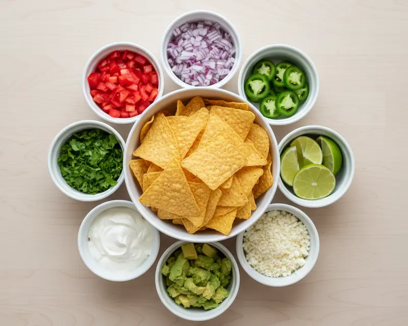 Graduation Nacho Bar Board 2 ingredients