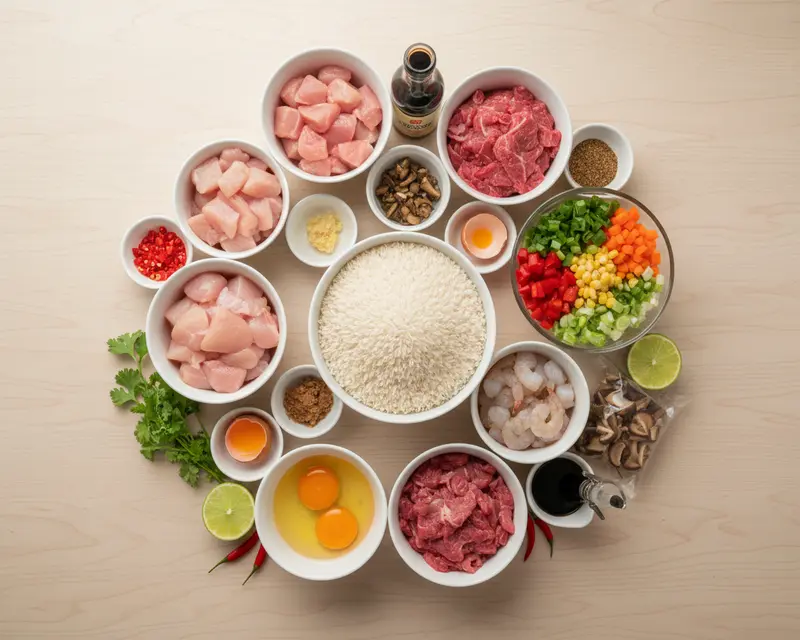 Leftover Rice Transformation 2 ingredients