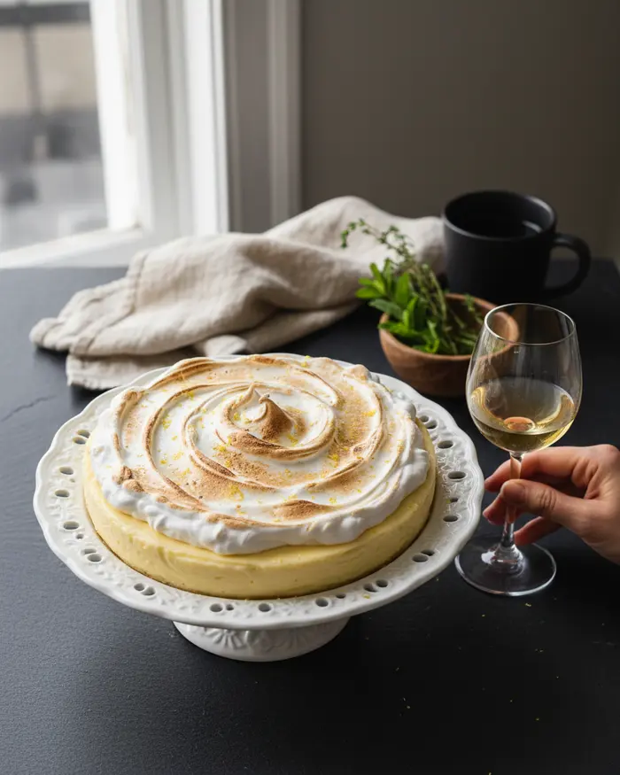 Easy No-Bake Lemon Icebox Pie Recipe 4 final plated dish