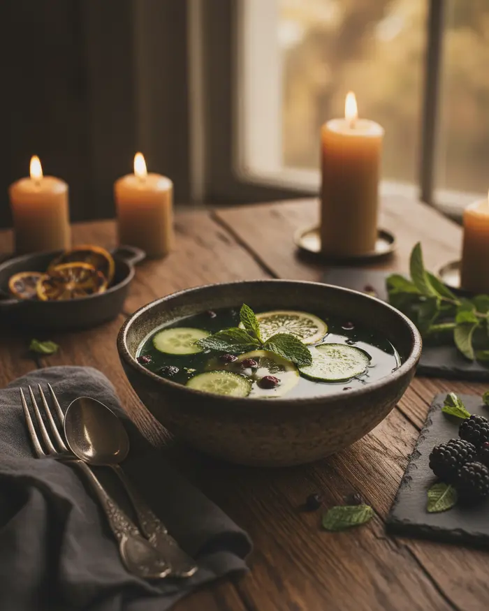 Lymphatic Drainage Summer Detox Tonic Recipe 4 final plated dish