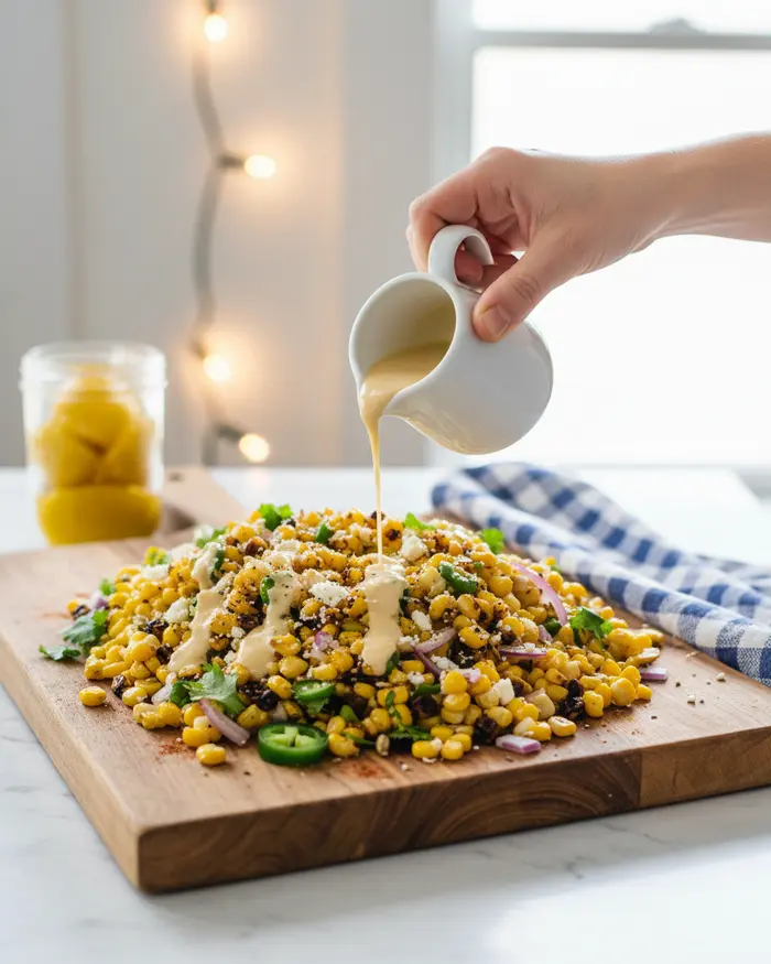 Mexican Street Corn Salad Recipe 4 final plated dish