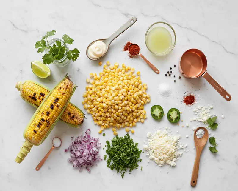 Mexican Street Corn Salad Recipe 2 ingredients