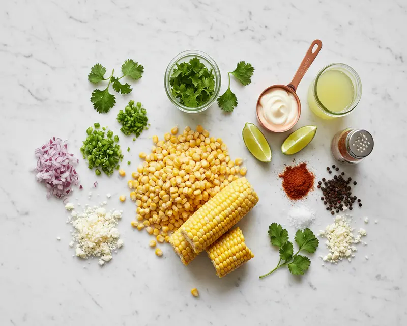 Mexican Street Corn Salad Recipe 2 ingredients