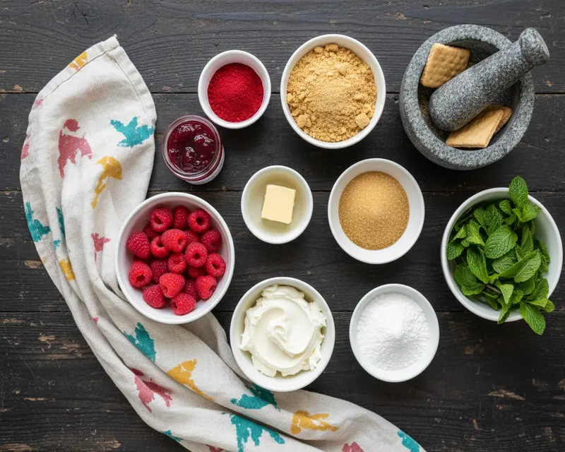 Easy No-Bake Raspberry Cream Pie Recipe 2 ingredients