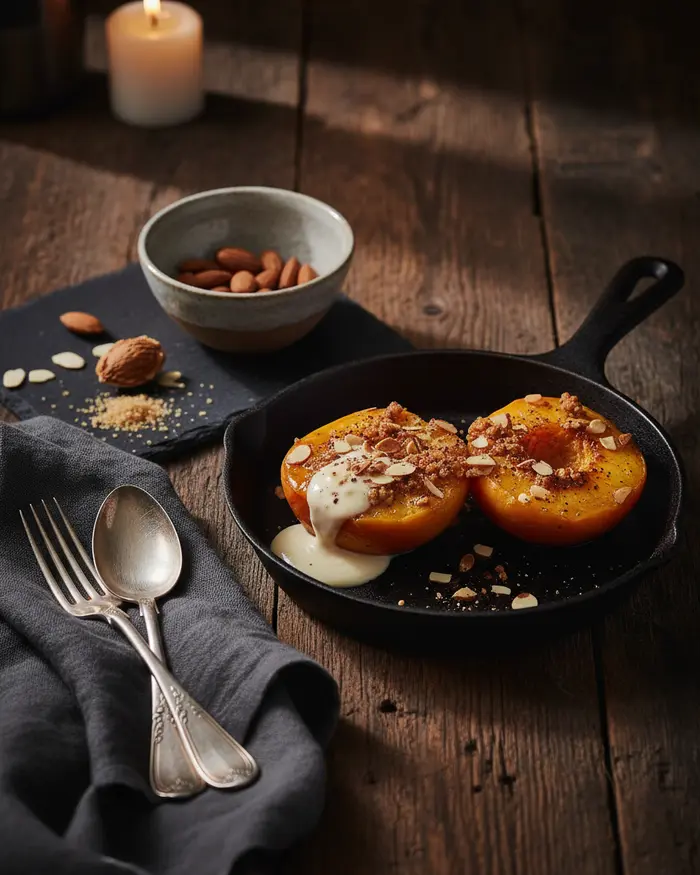 Homemade Peach Pit Almond Extract Recipe 4 final plated dish