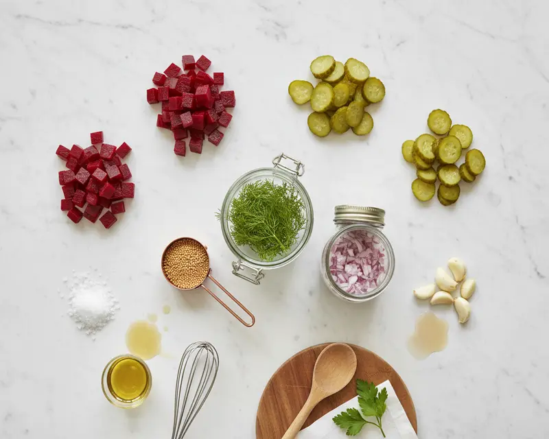 Pickle Brine Salad Dressing and Marinade 2 ingredients