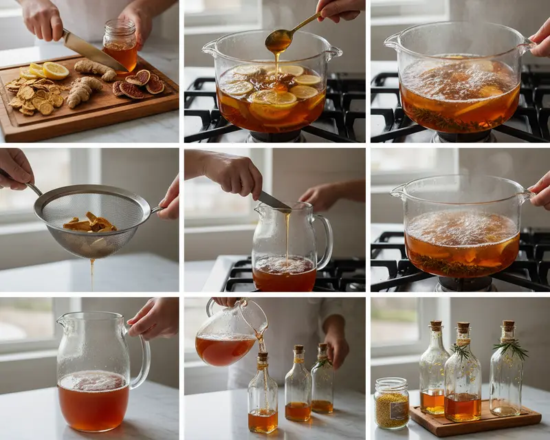 Rhodiola Rosea HPA Axis Resilience Tonic 3 cooking process