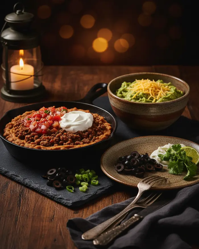 Easy Seven Layer Dip Recipe for Parties 4 final plated dish