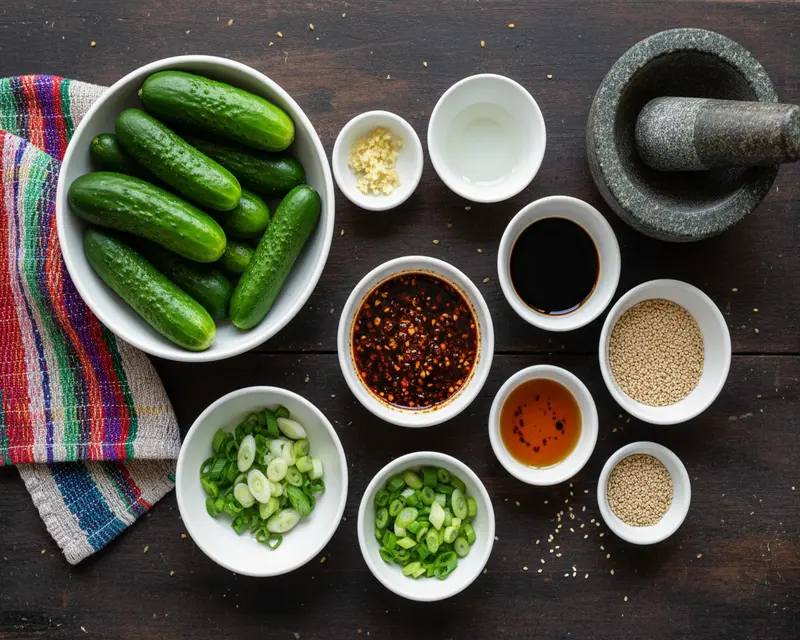 Smashed Cucumber Salad Recipe 2 ingredients