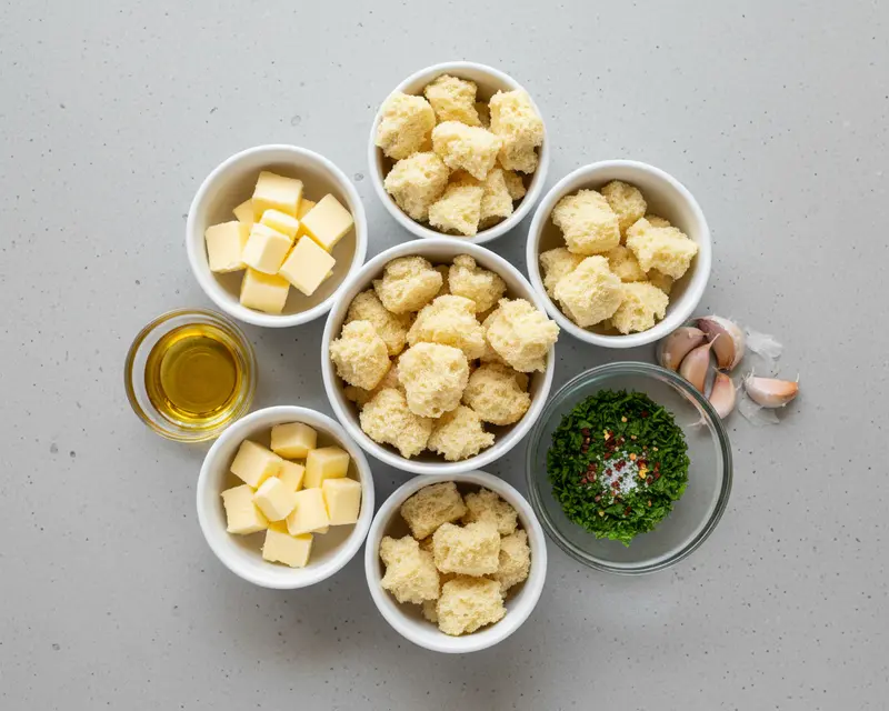 Easy Stale Hot Dog Bun Croutons Recipe 2 ingredients
