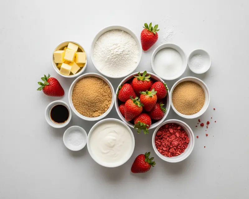 Strawberry Shortcake Icebox Cookies Recipe 2 ingredients