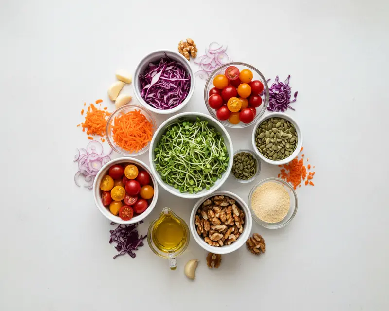 Sulforaphane Broccoli Sprout Master Antioxidant Salad 2 ingredients