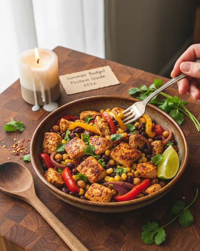 Summer Budget Protein Guide 2026 4 final plated dish
