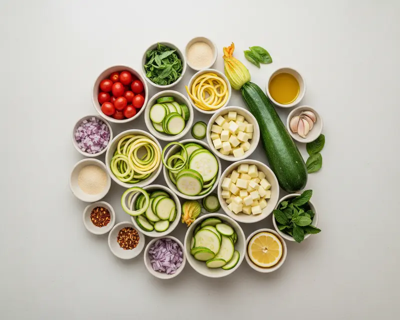 Summer Zucchini Abundance 2 ingredients