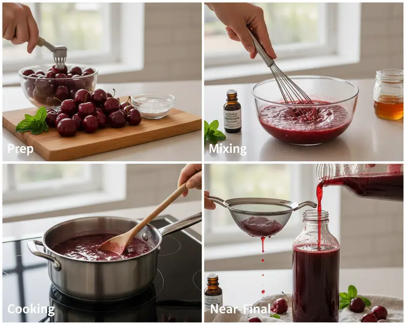 Tart Cherry Melatonin Sleep Aid Drink 3 cooking process
