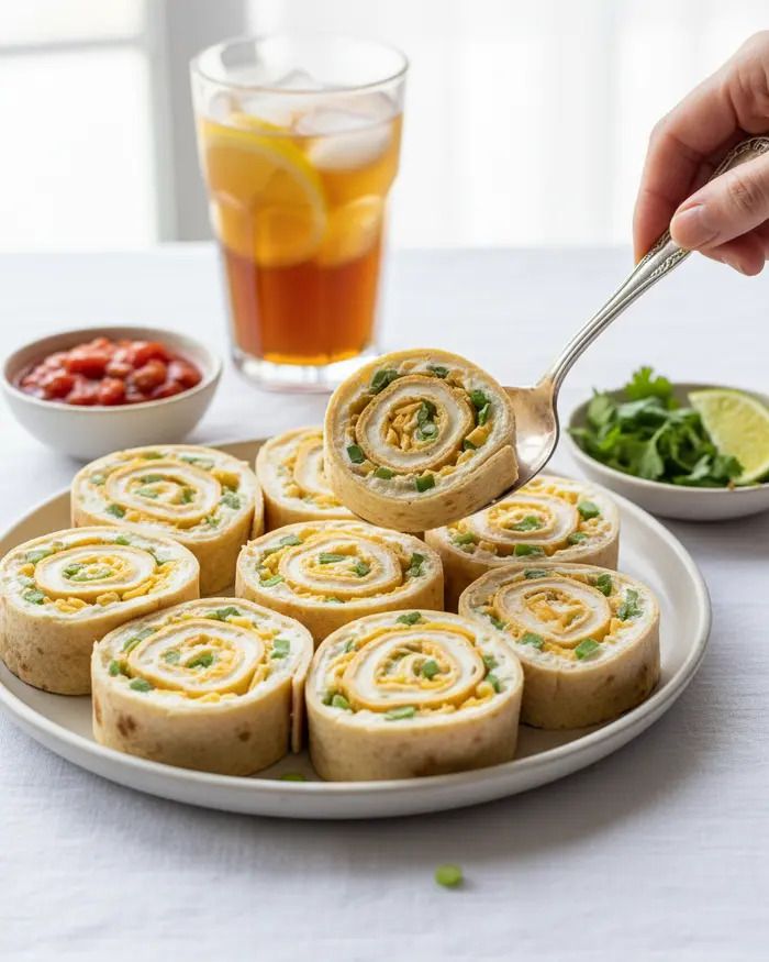 Easy Tortilla Pinwheels Recipe Ready in 15 Minutes 4 final plated dish