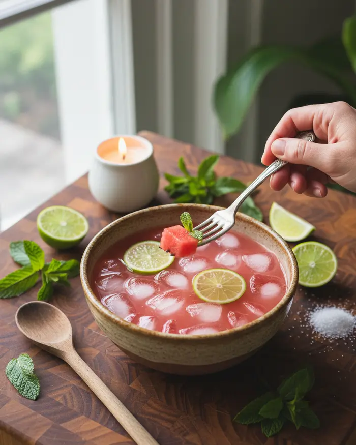 Refreshing Watermelon Agua Fresca Recipe 4 final plated dish