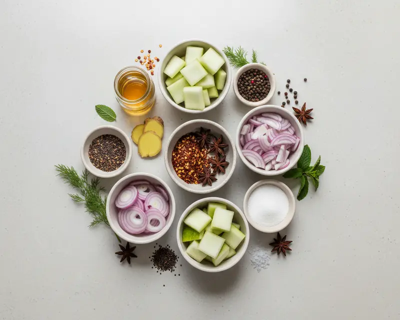 Watermelon Rind Pickles for Summer BBQs 2 ingredients
