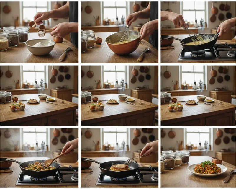 Weekly Zero-Waste Meal Planning System 3 cooking process