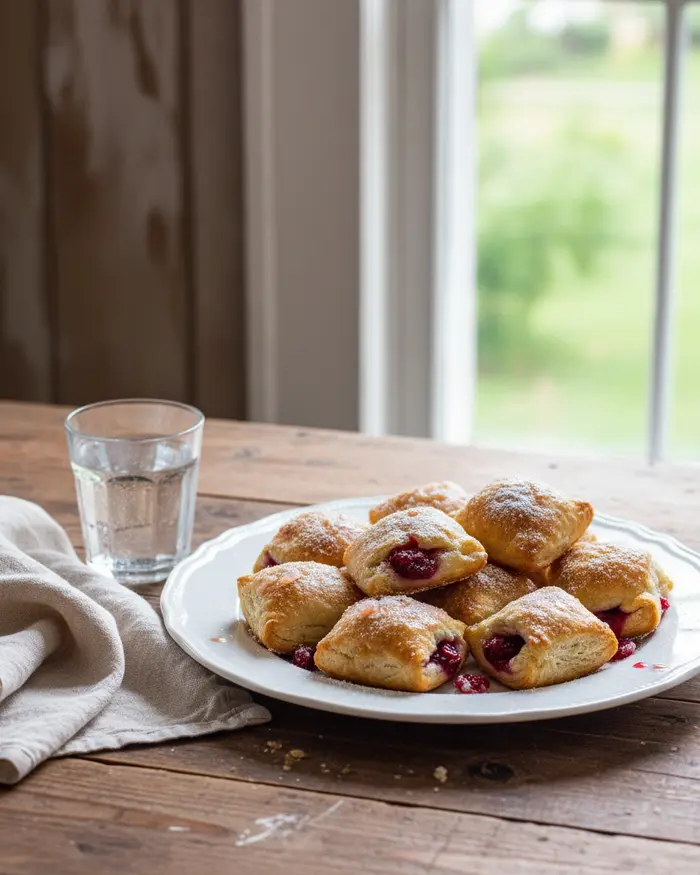 Easy Cherry Pie Bites Recipe 4 final plated dish