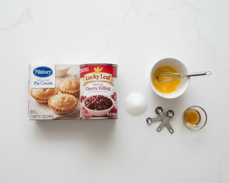 Easy Cherry Pie Bites Recipe 2 ingredients