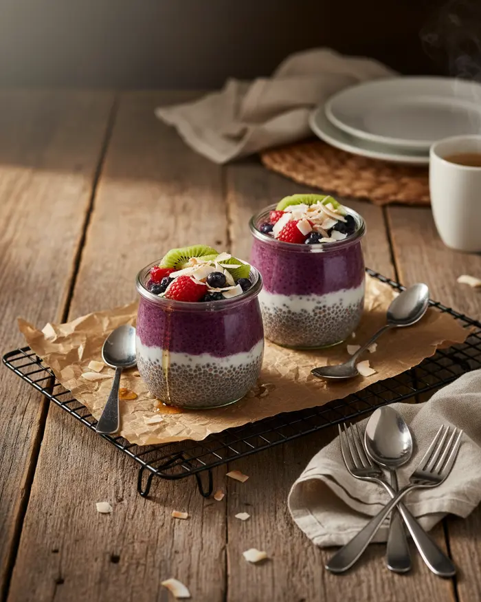 Easy Chia Pudding Cups Recipe 4 final plated dish