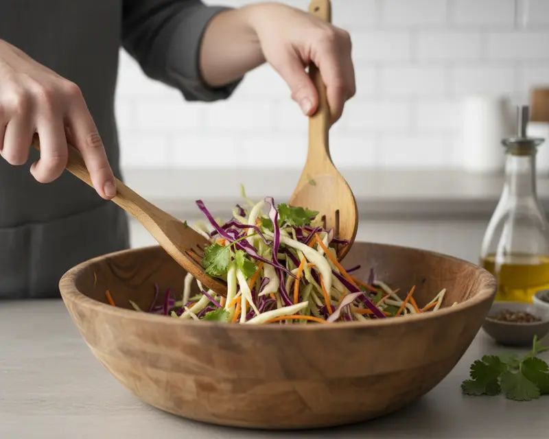 Best Creamy Coleslaw for Tacos 3 cooking process