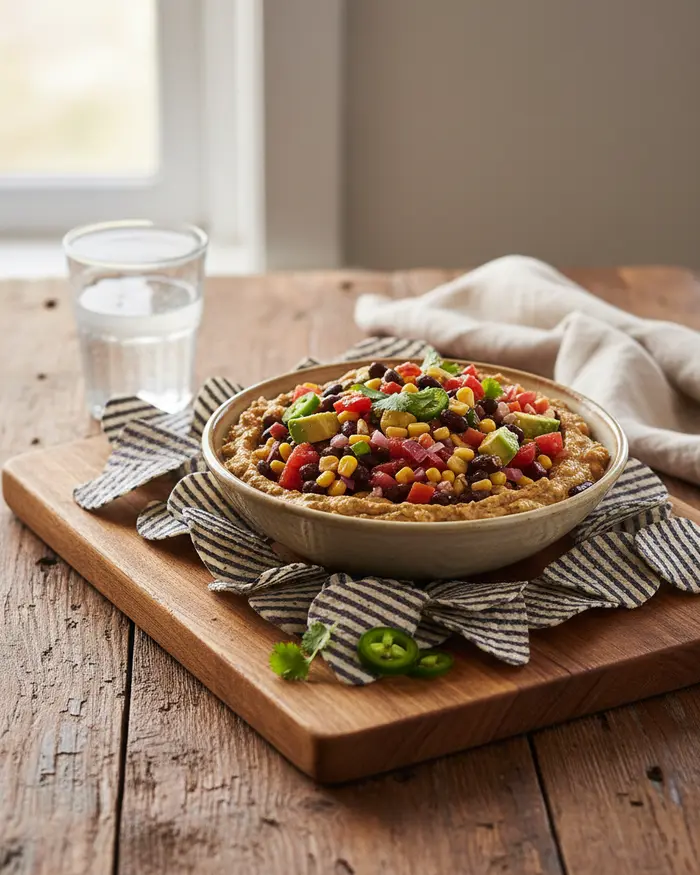 Easy Cowboy Caviar Recipe 3 final plated dish