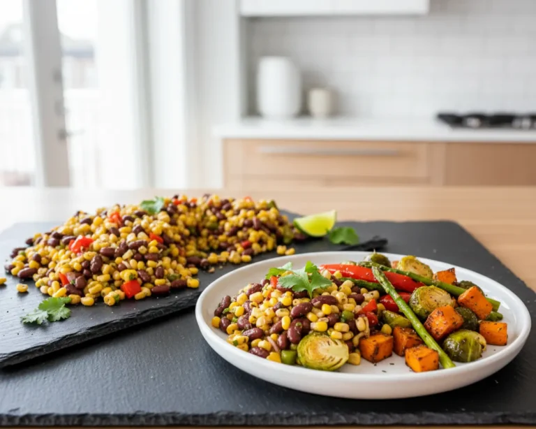 Beautiful plated Cowboy Caviar