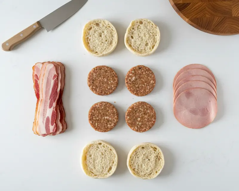 Freezer Breakfast Sandwiches Recipe 2 ingredients