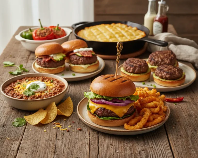 Perfect Ground Beef & Burgers