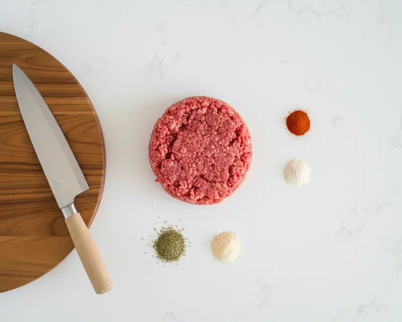Healthy Burger Bowls 2 ingredients