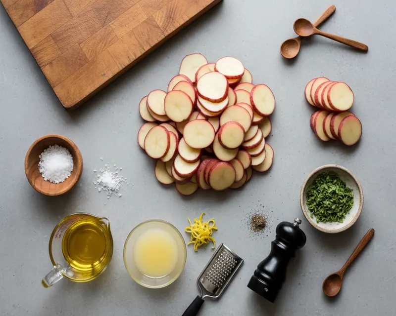 Red Potato Salad No Mayo 2 ingredients