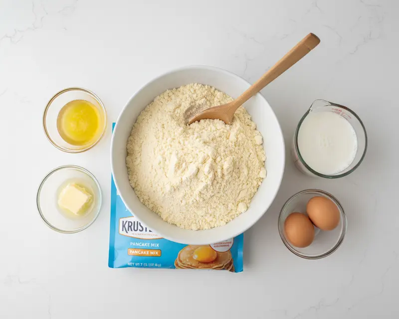 Sheet Pan Pancakes 2 ingredients