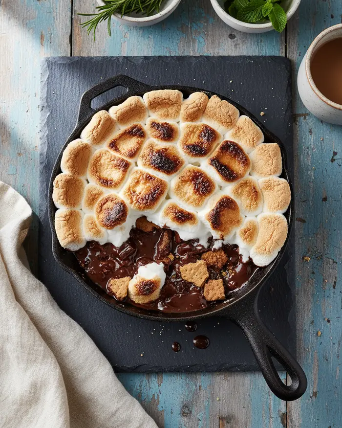 Easy S'mores Dip Recipe 4 final plated dish
