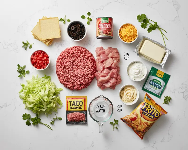 Easy Taco Dip Cups Recipe 2 ingredients