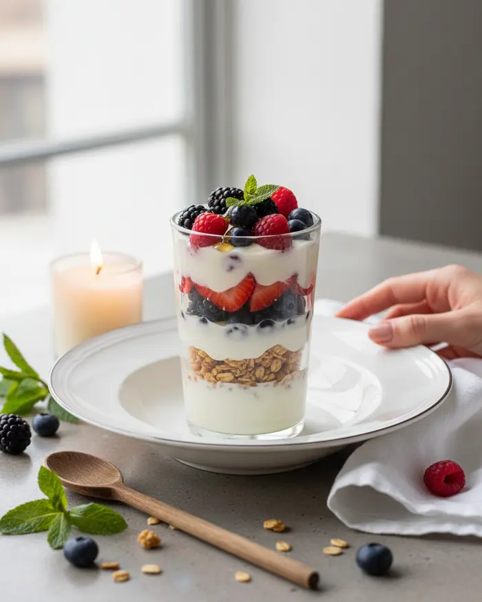 Easy Yogurt Parfait Cups Recipe 4 final plated dish