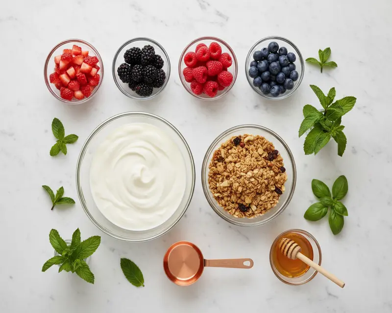 Easy Yogurt Parfait Cups Recipe 2 ingredients
