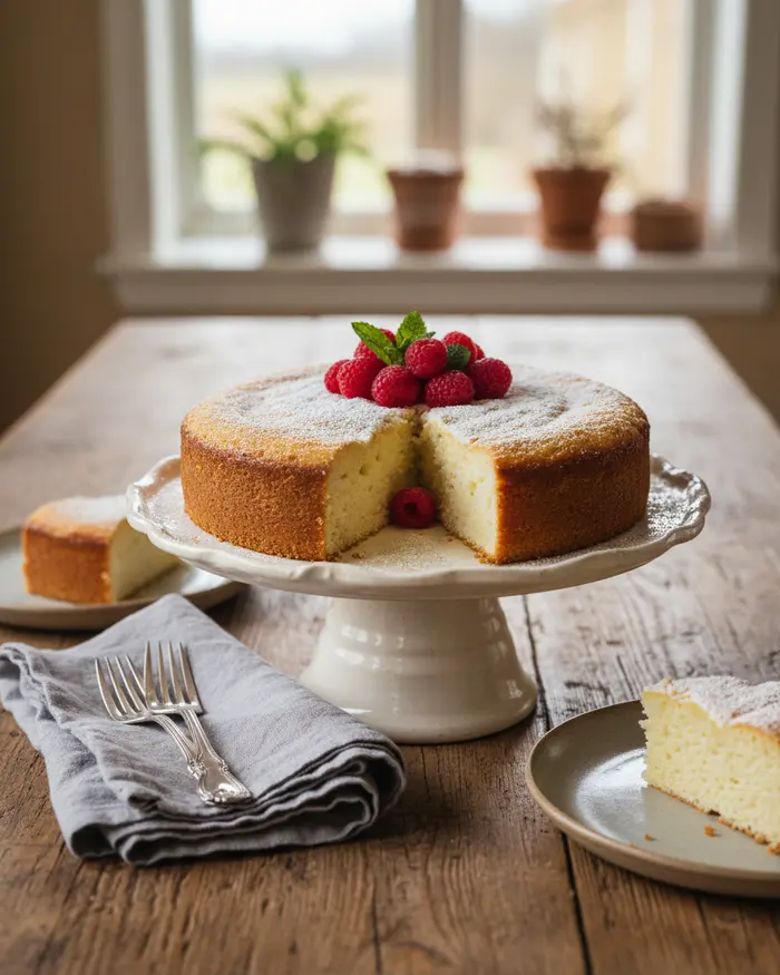 4-Ingredient Yogurt Cake 4 final plated dish