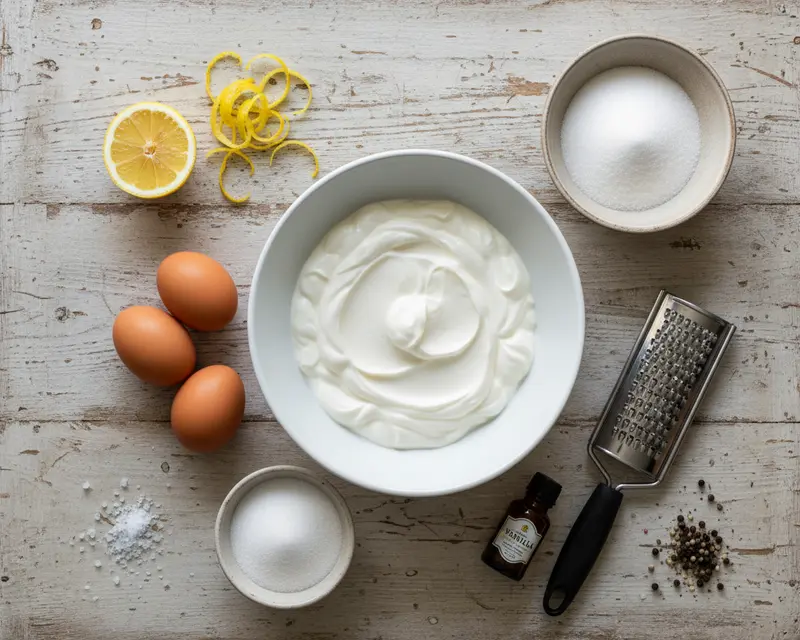 4-Ingredient Yogurt Cake 2 ingredients