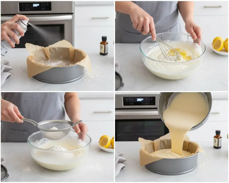 4-Ingredient Yogurt Cake 3 cooking process