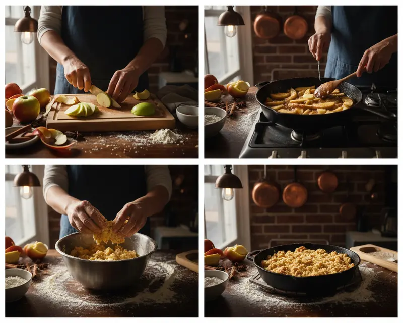Apple Cobbler Recipe 3 cooking process