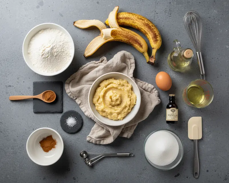 Banana Muffins 2 ingredients