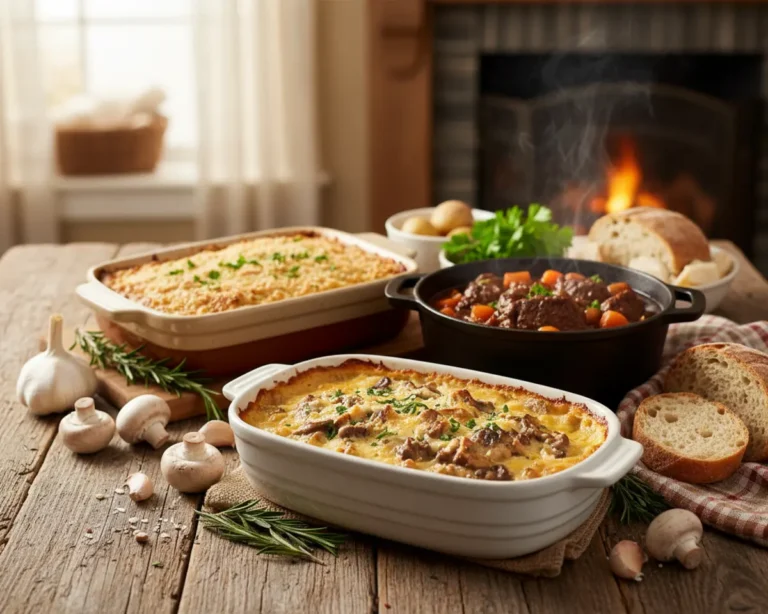 Beef & Pork Casseroles