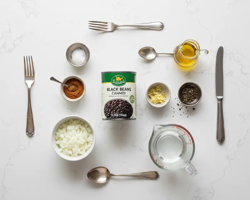 Black Beans Canned 2 ingredients