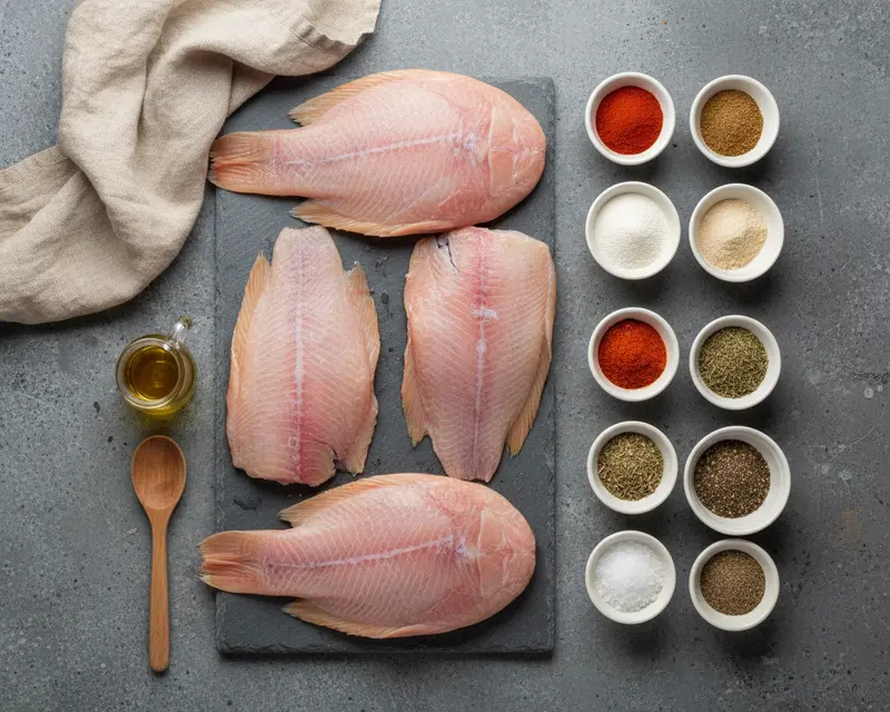 Blackened Tilapia Recipe 2 ingredients