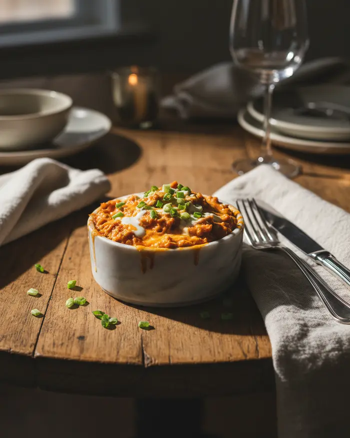 Best Buffalo Chicken Dip Recipe 4 final plated dish
