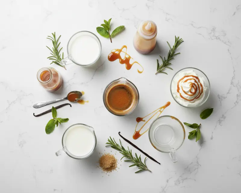 Caramel Latte Recipe 2 ingredients