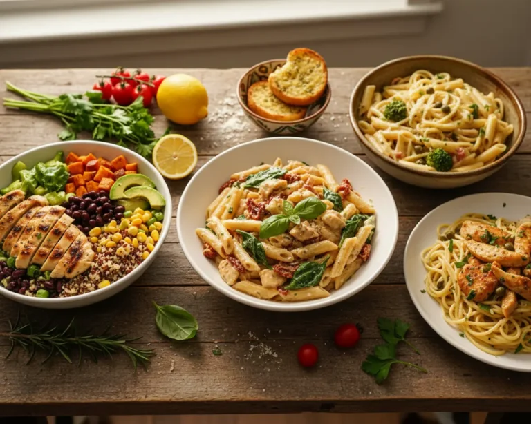 Chicken Pasta & Bowls